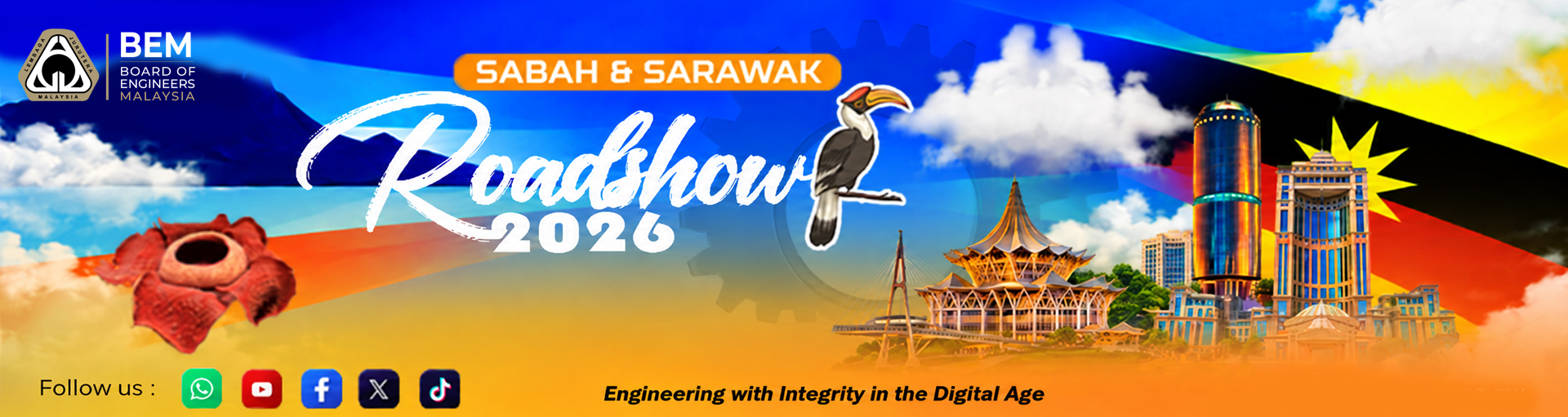 Sabah BEM Roadshow poster